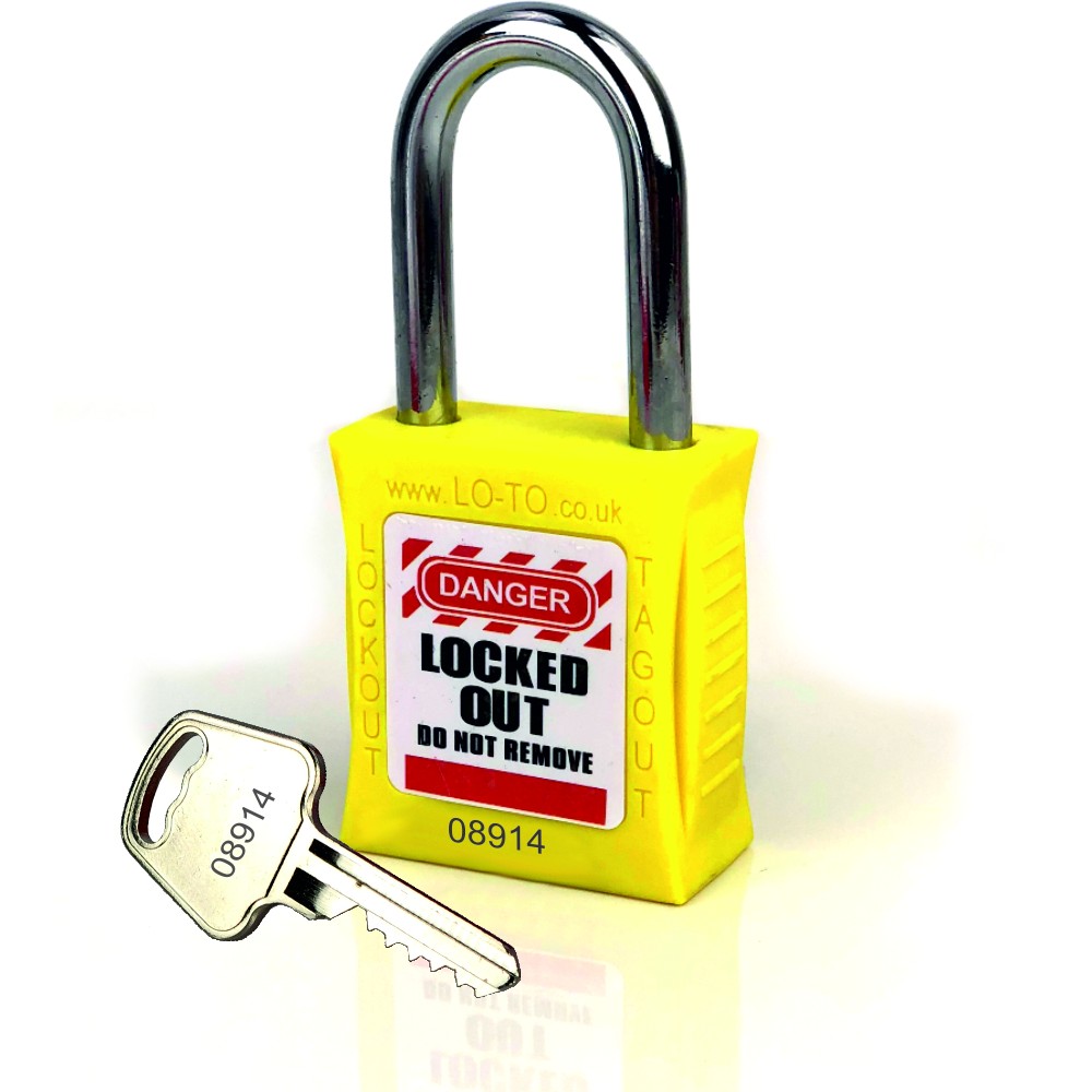 Lockout Tagout Safety Padlock PL201