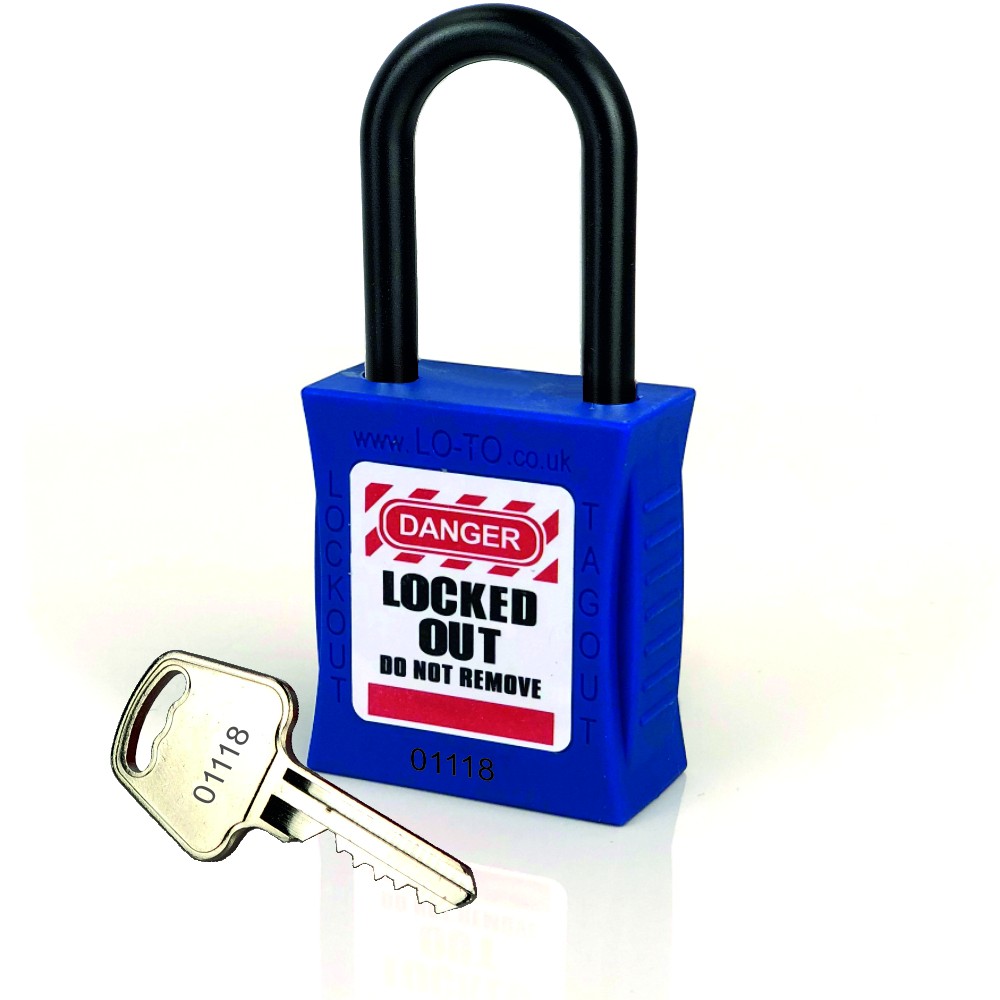 Non-Conductive Safety Padlock PL406