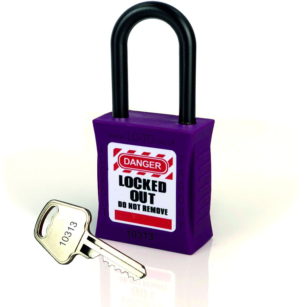 Non-Conductive Safety Padlock PL406
