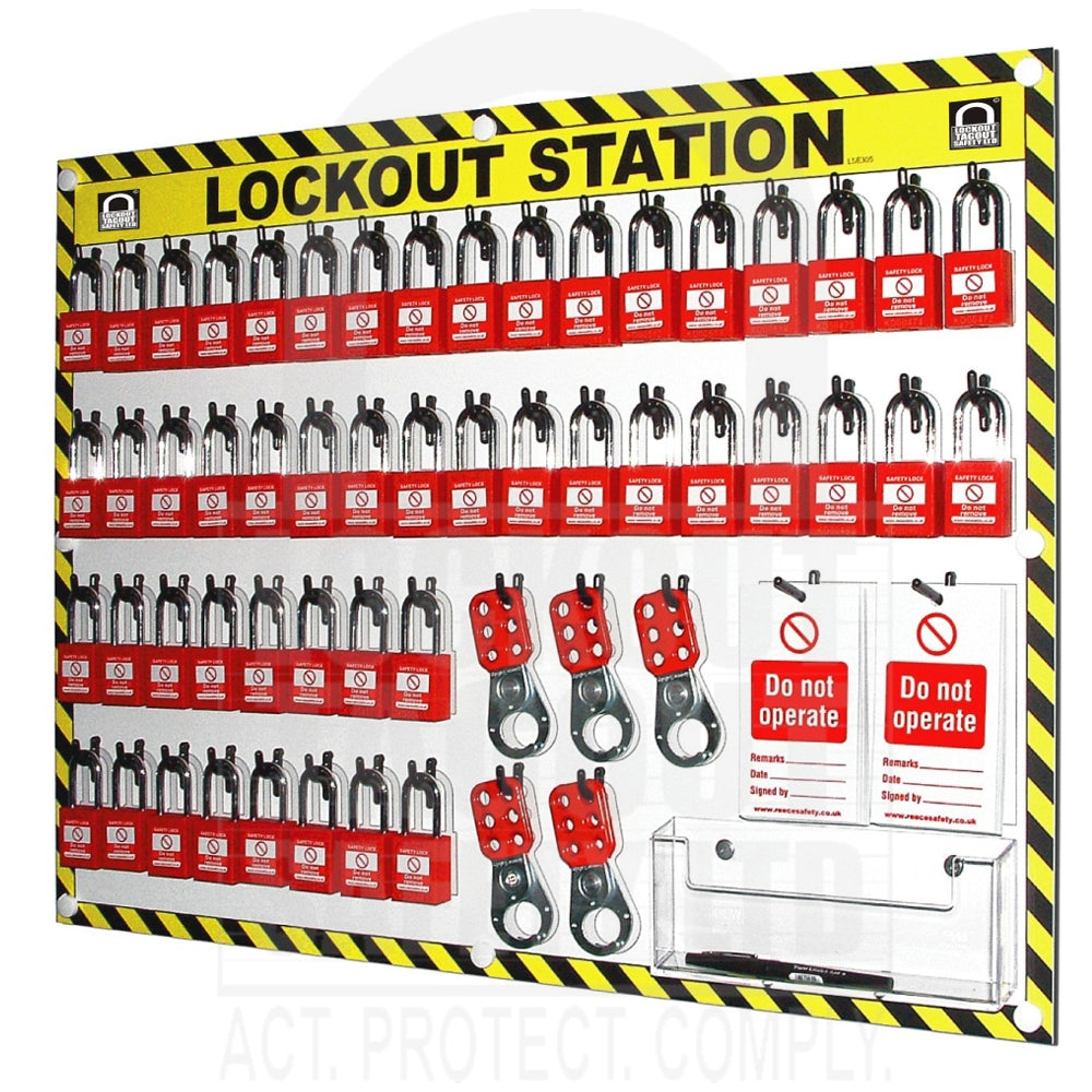 50 Capacity Shadowed Lockout Station