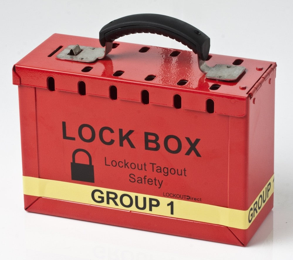 Colour Coded Lockout Box – Lockoutstation.co.uk