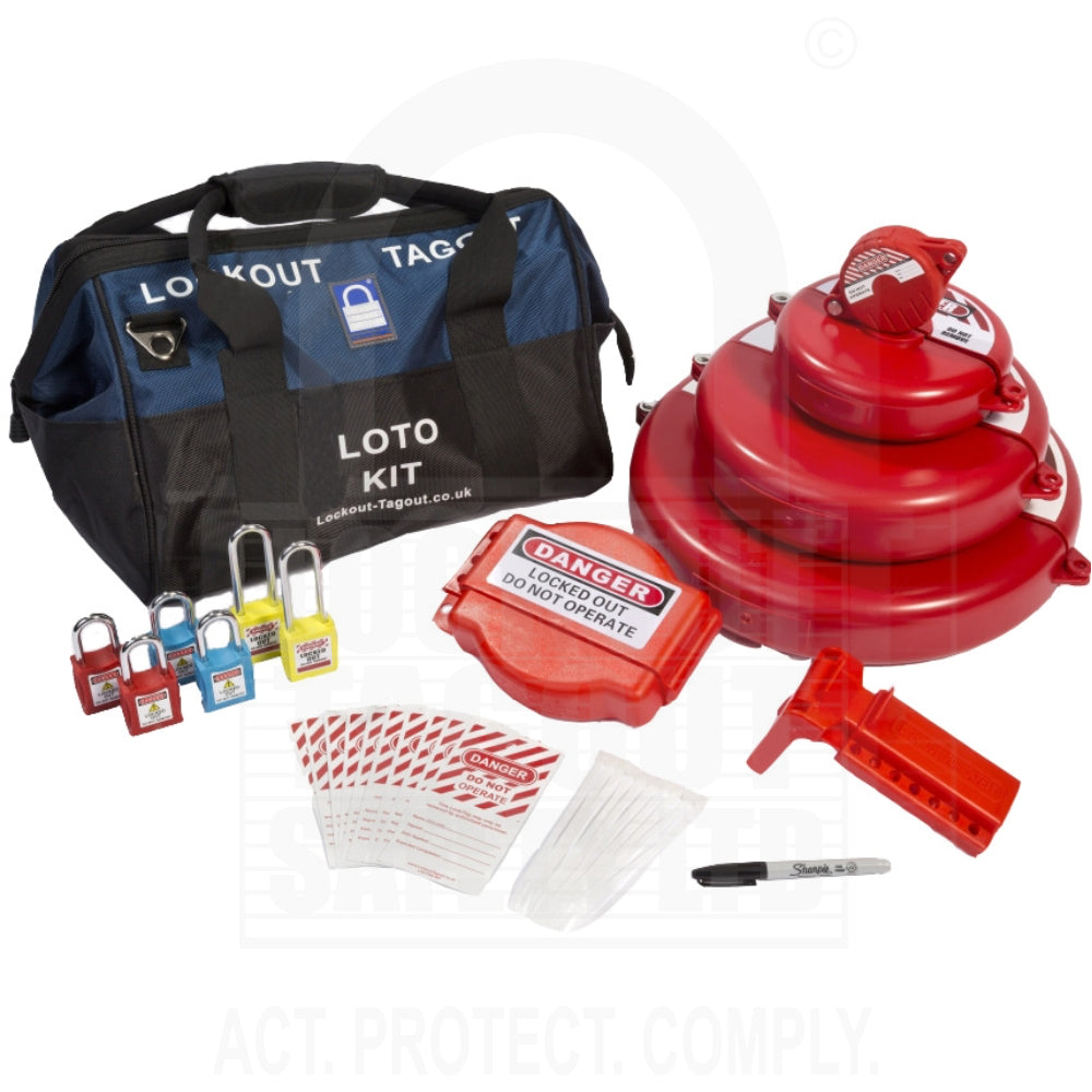 Lockout Tagout Gate Valve Lockout Kit 01