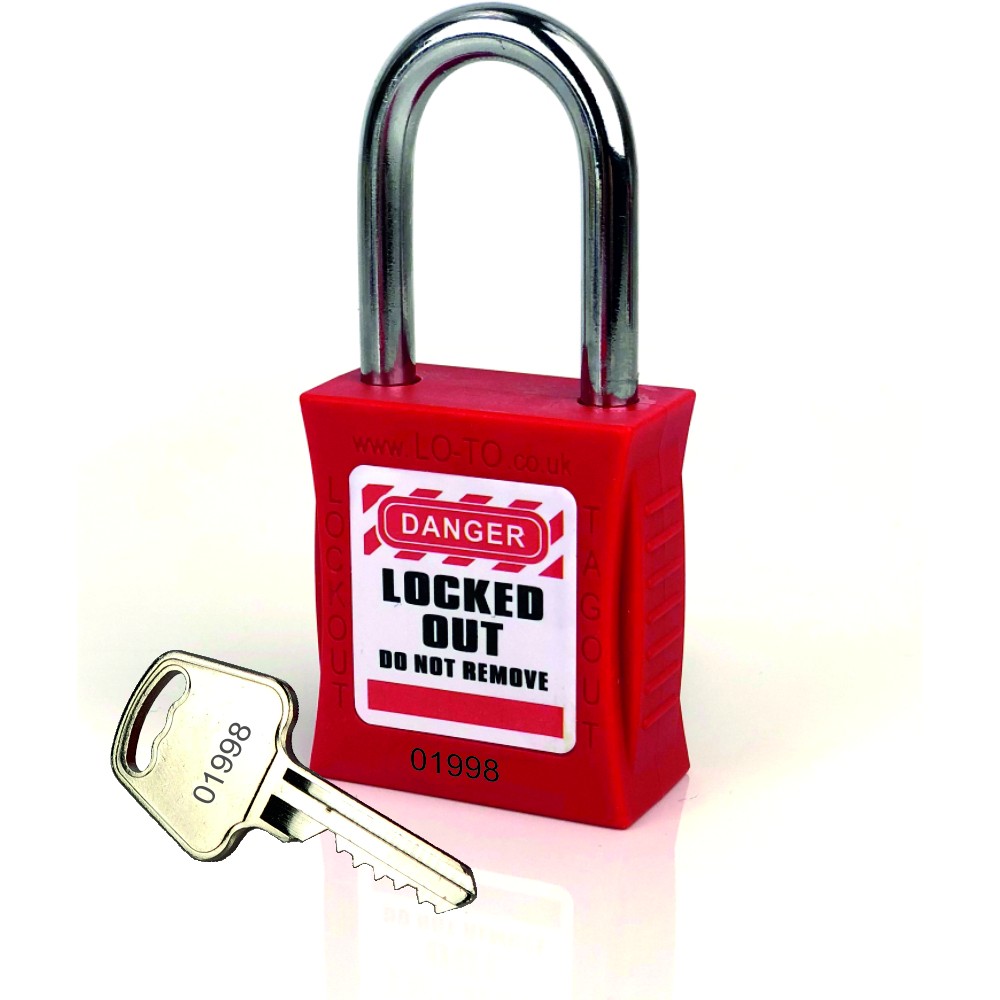 Lockout Tagout Safety Padlock PL201