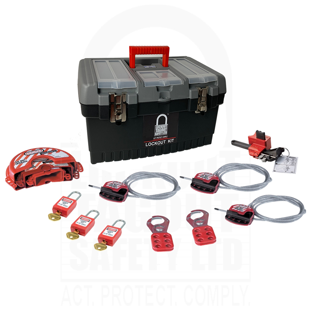 Mechanical Personal Lockout Tagout Kit – Lockoutstation.co.uk
