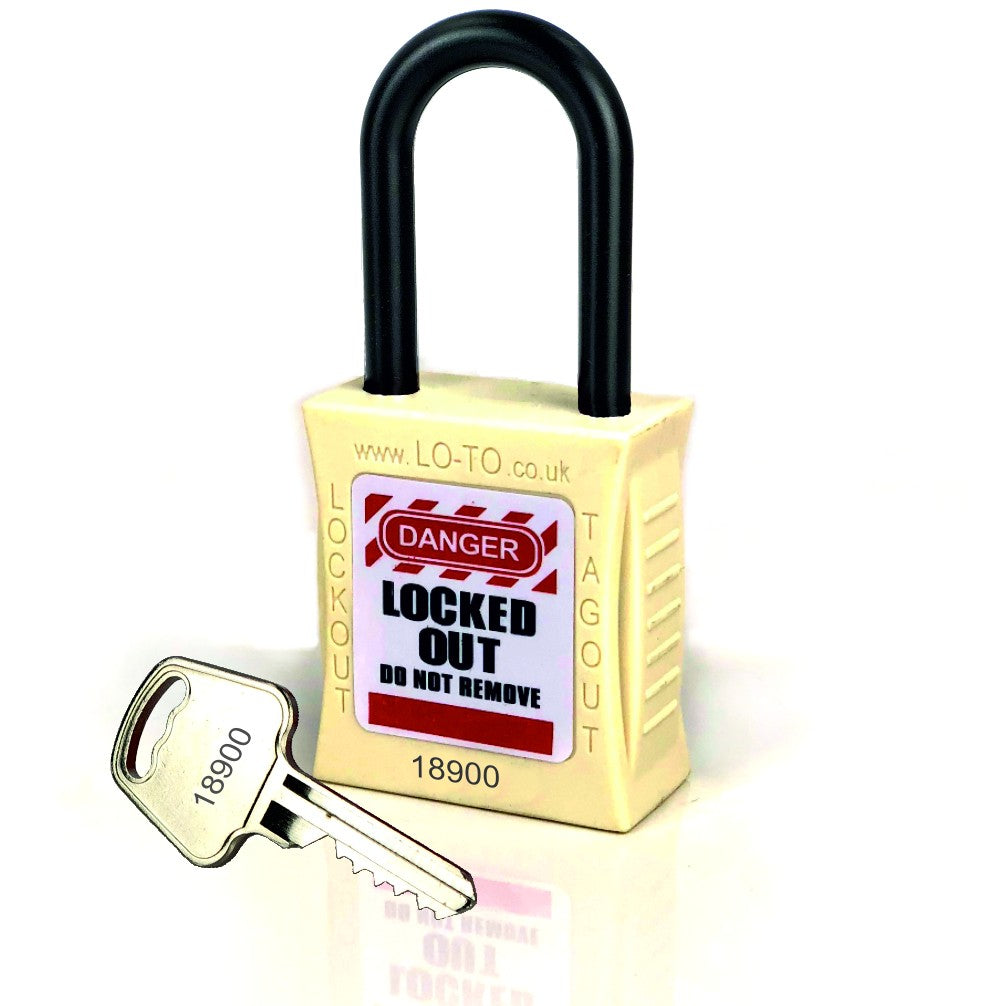 Non-Conductive Safety Padlock PL406
