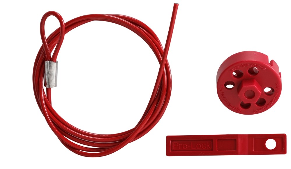 Pro Lock II Cable and Tool Lockout Kit