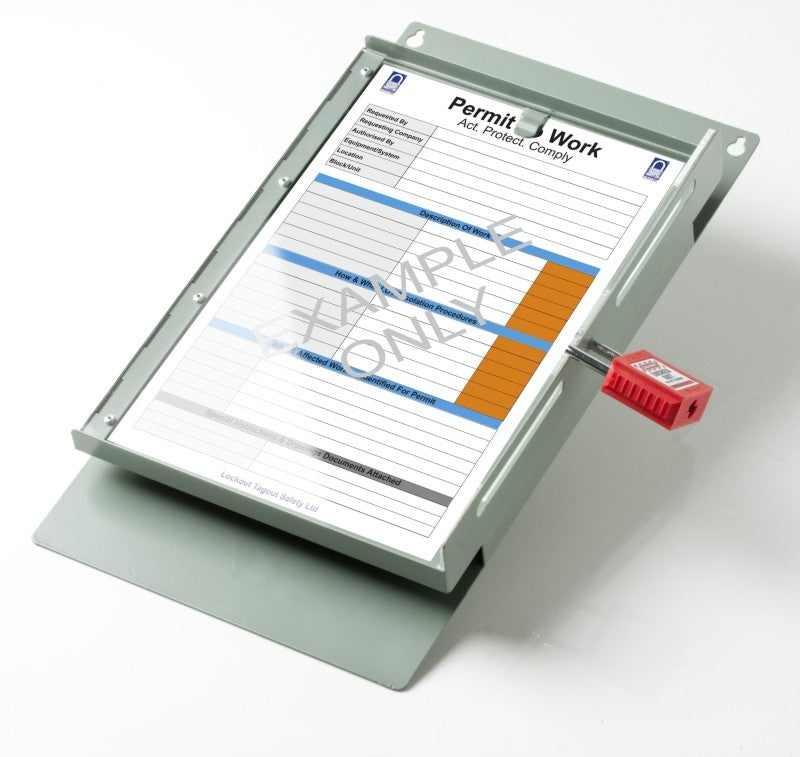 SSCARD-LT Single Sided Wall Mounted Card Safe