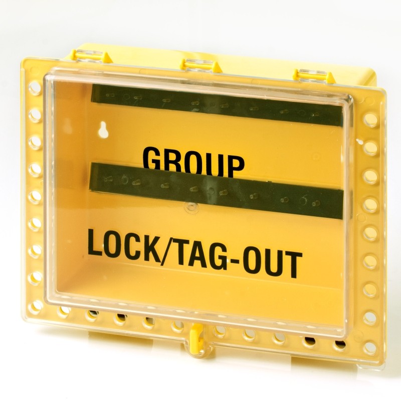 GLB1-LT Wall Mounted Group Lockout Box