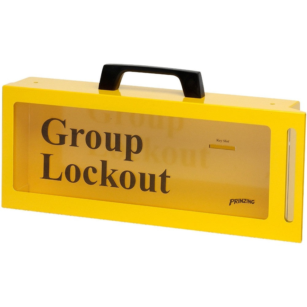 046134-BR Wall Mounted Portable Group Lockout Box – Lockoutstation.co.uk