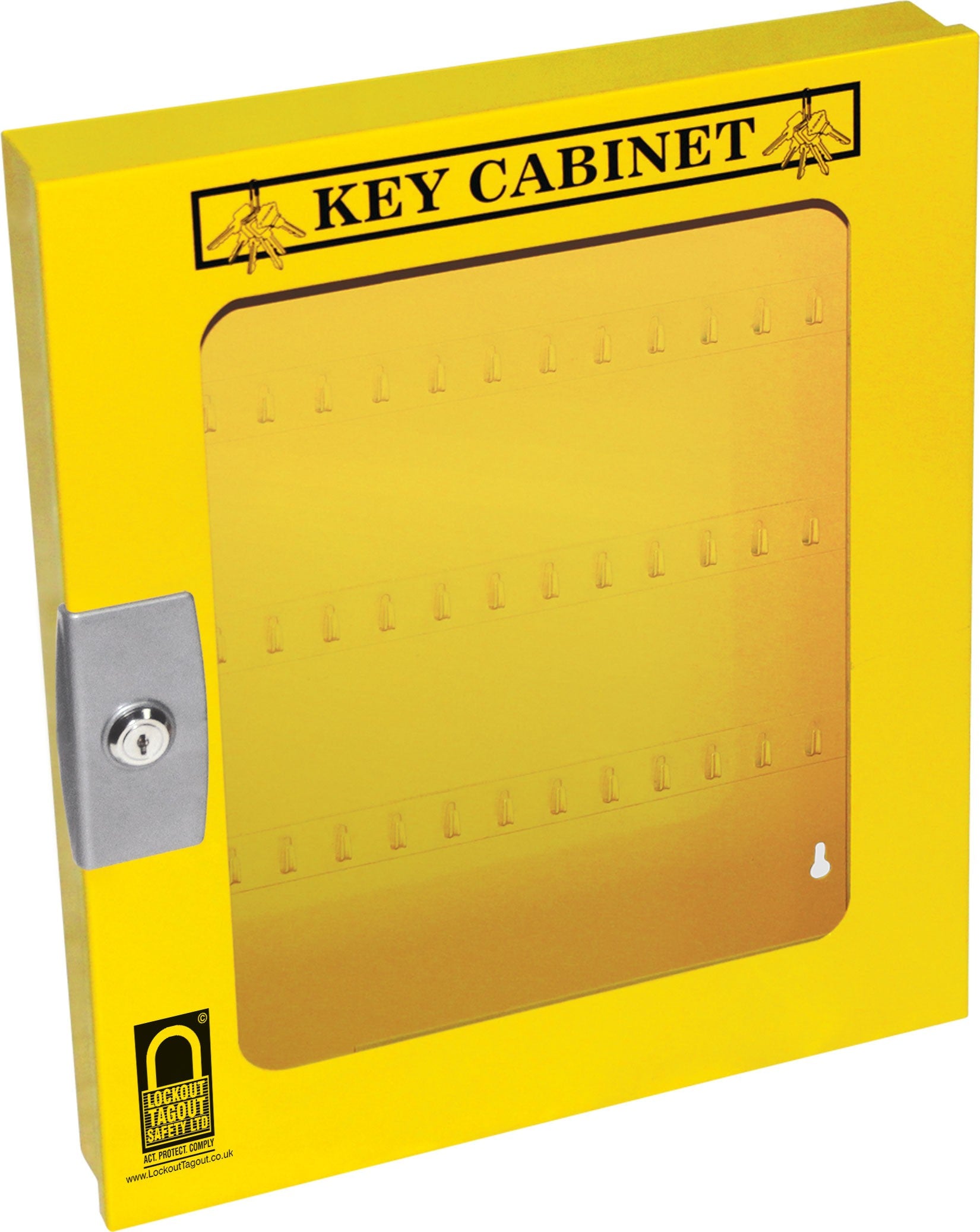 Yellow Group Lockout Cabinet – Lockoutstation.co.uk
